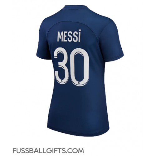 Paris Saint-Germain Lionel Messi #30 Fußballbekleidung Heimtrikot Damen 2022-23 Kurzarm